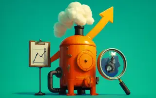 Orange steam engine business growth analysis