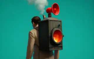 Retro steam-powered backpack device