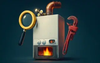 Boiler inspection magnifying glass wrench